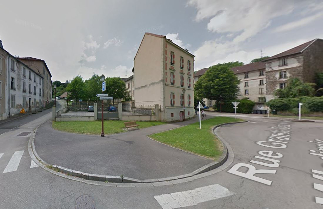 Street view, 2017, former site of Hotel de Paris
